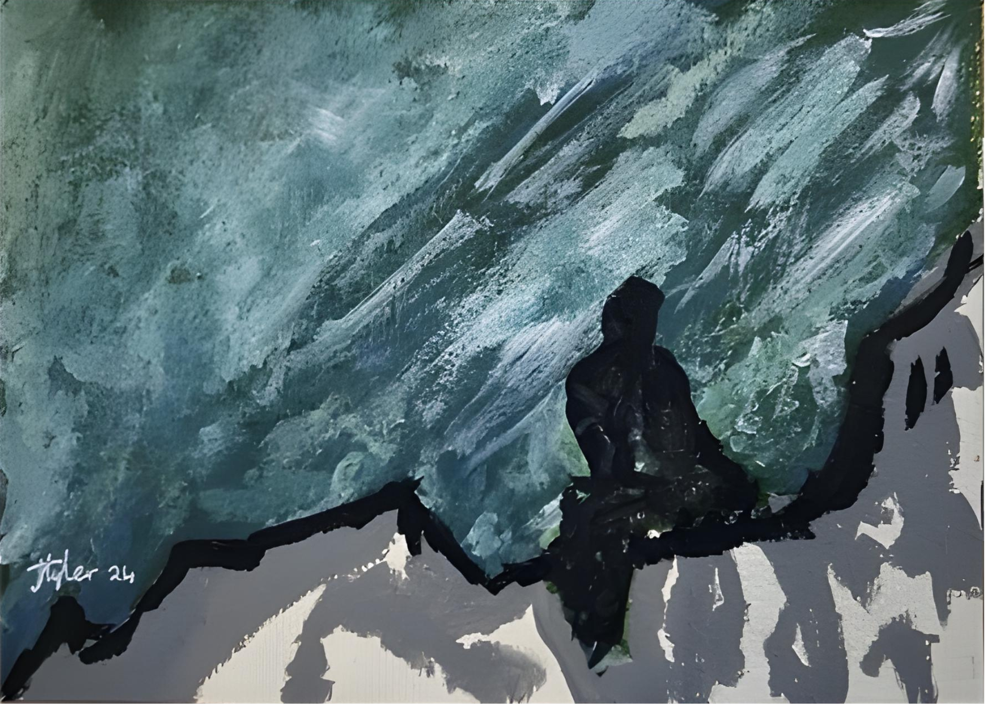 Edge of Thought - Signed fine art print